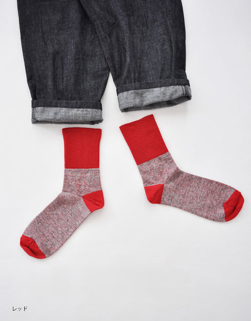 MORIKAGE SHIRT Socks/ Two-Tone
